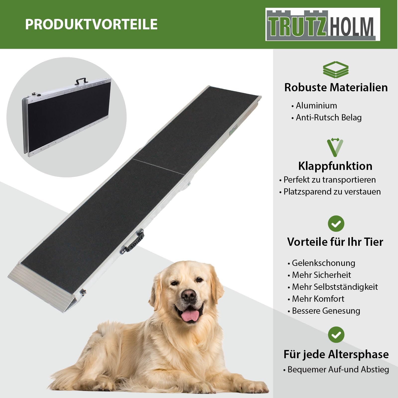 trutzholm-hunderampe-klappbar-183-cm-aluminium-180-kg image 8