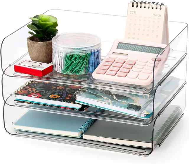 senenqu-briefablage-a4-3er-set-transparent-stapelbar-pet image 1