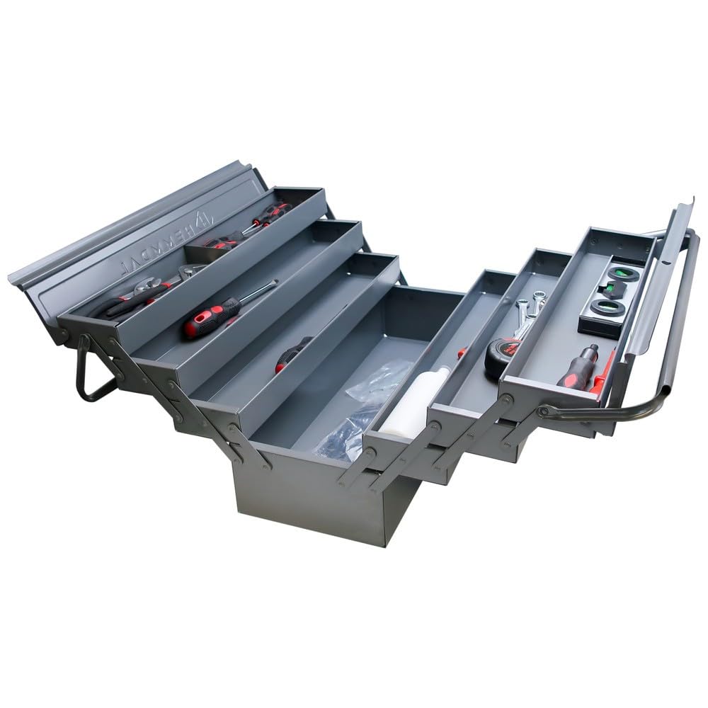hemmdal-werkzeugk-sten-werkzeugkasten-56x22cm-stahl-7-f-cher image 1