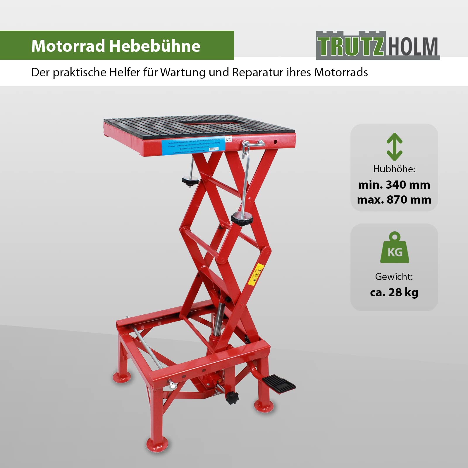 trutzholm-motorradhebeb-hnen-motorradheber-135kg-hydraulik image 2