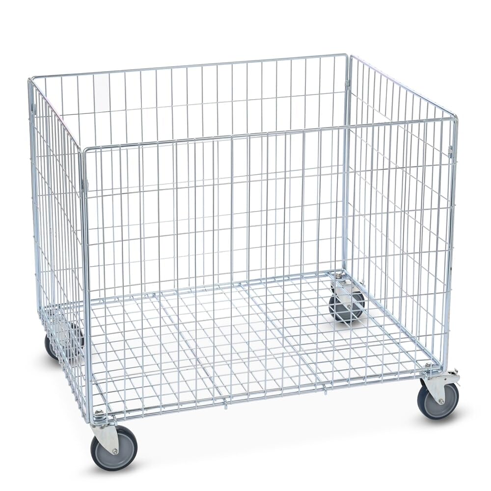 hemmdal-transportwagen-gitterwagen-60-kg-mit-bremse image 1