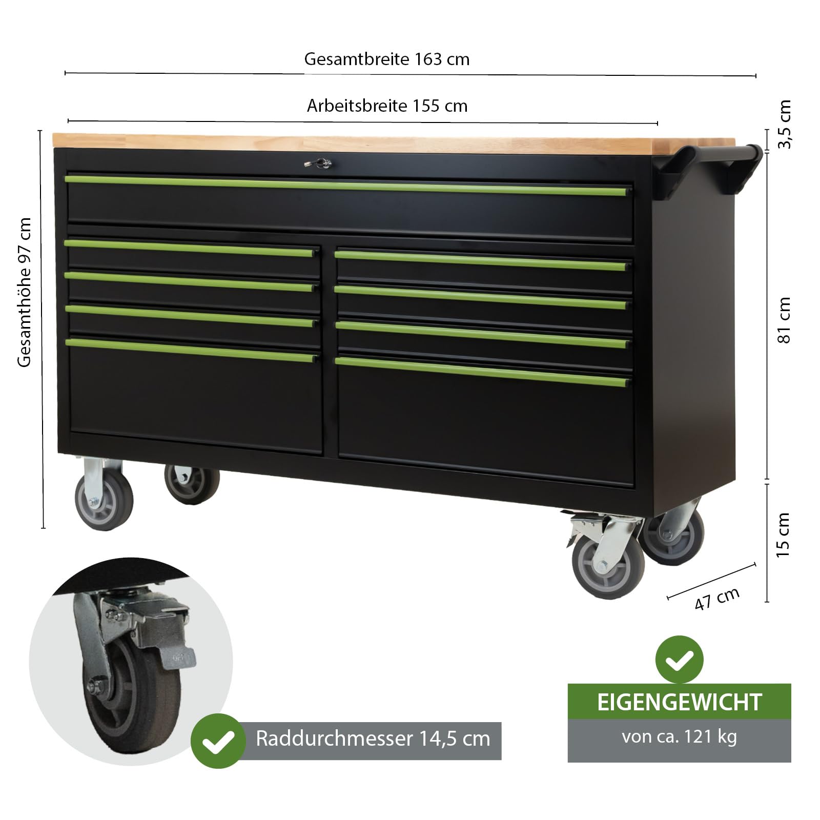 trutzholm-star-xxl-werkstattwagen-unbest-ckt-9-schubladen image 2