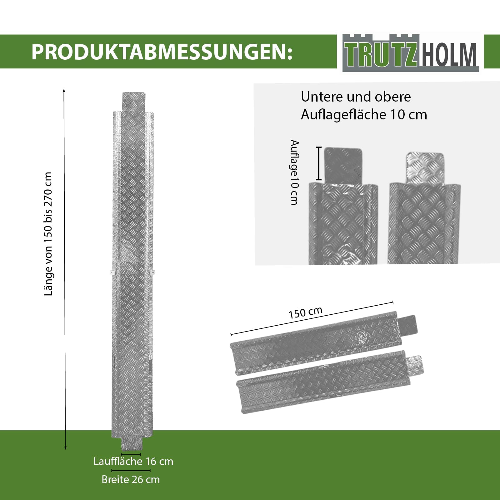 trutzholm-rampen-auffahrschiene-alu-150-270-cm-50-kg-16-cm image 2