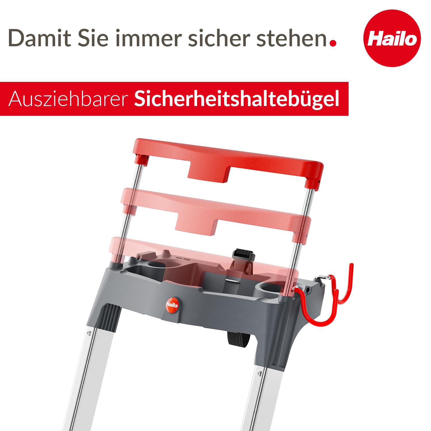 hailo-l84-comfortline-alu-stehleiter-6-xxl-stufen-silber image 3