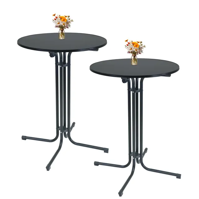trutzholm-tisch-stehtisch-klappbar-80-cm-anthrazit-2er image 1