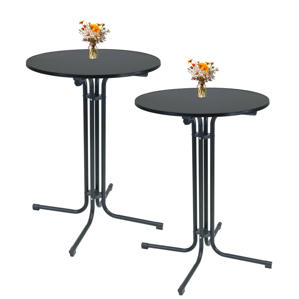 trutzholm-tisch-stehtisch-klappbar-80-cm-anthrazit-2er image 1