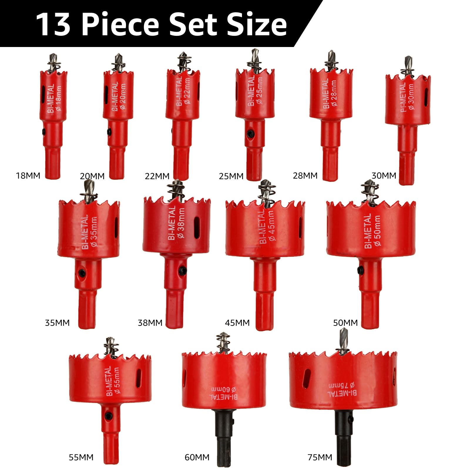 senenqu-lochs-ge-set-13tlg-18-75mm-hss-bi-metall-holz-metall image 2