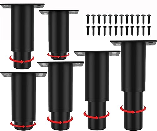 senenqu-m-belf-e-6er-schwarz-8cm-verstellbar-metall-300kg image 6