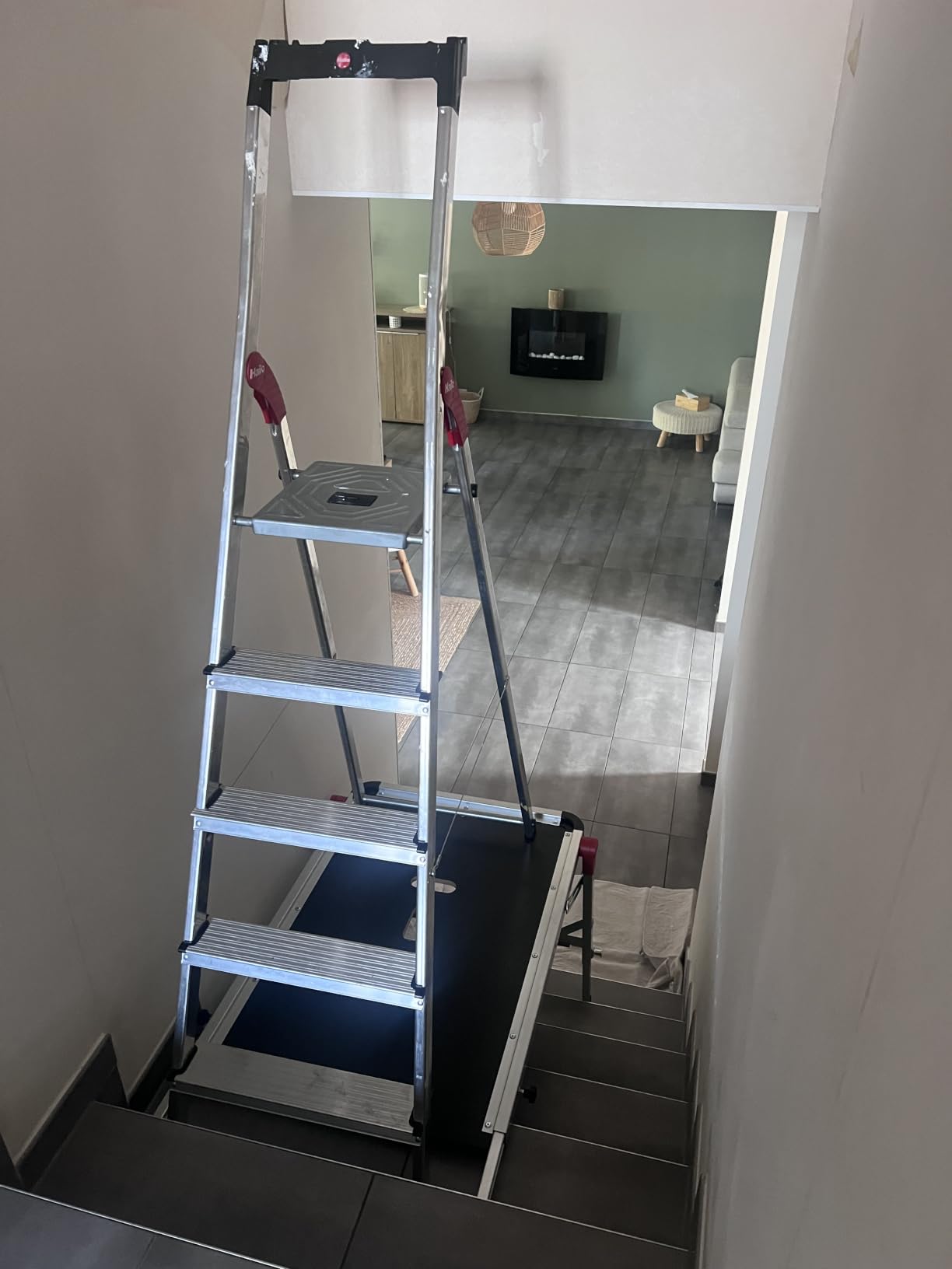 Stabil im Treppenhaus