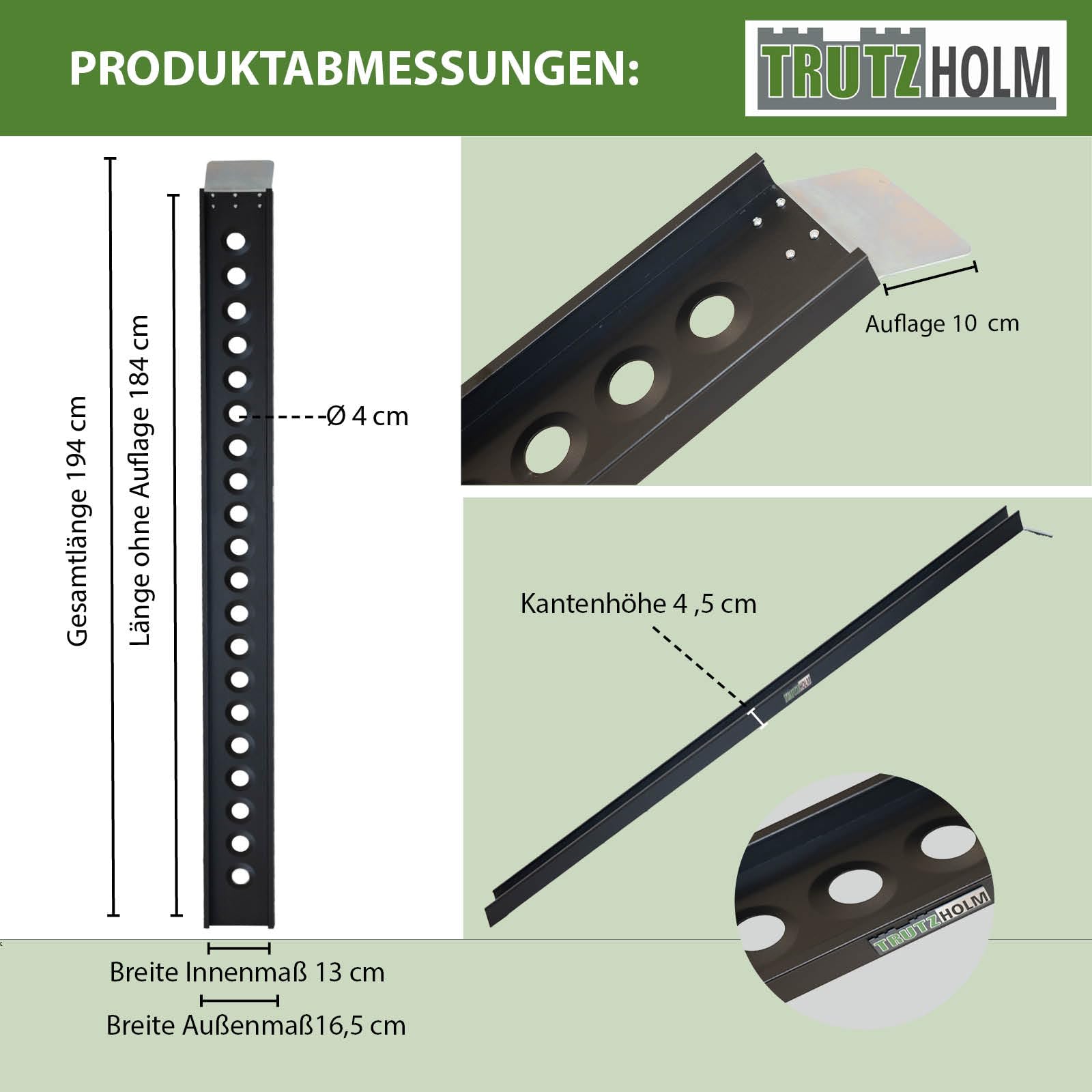 trutzholm-rampen-auffahrschiene-194-cm-200-kg-alu-e-bike image 2