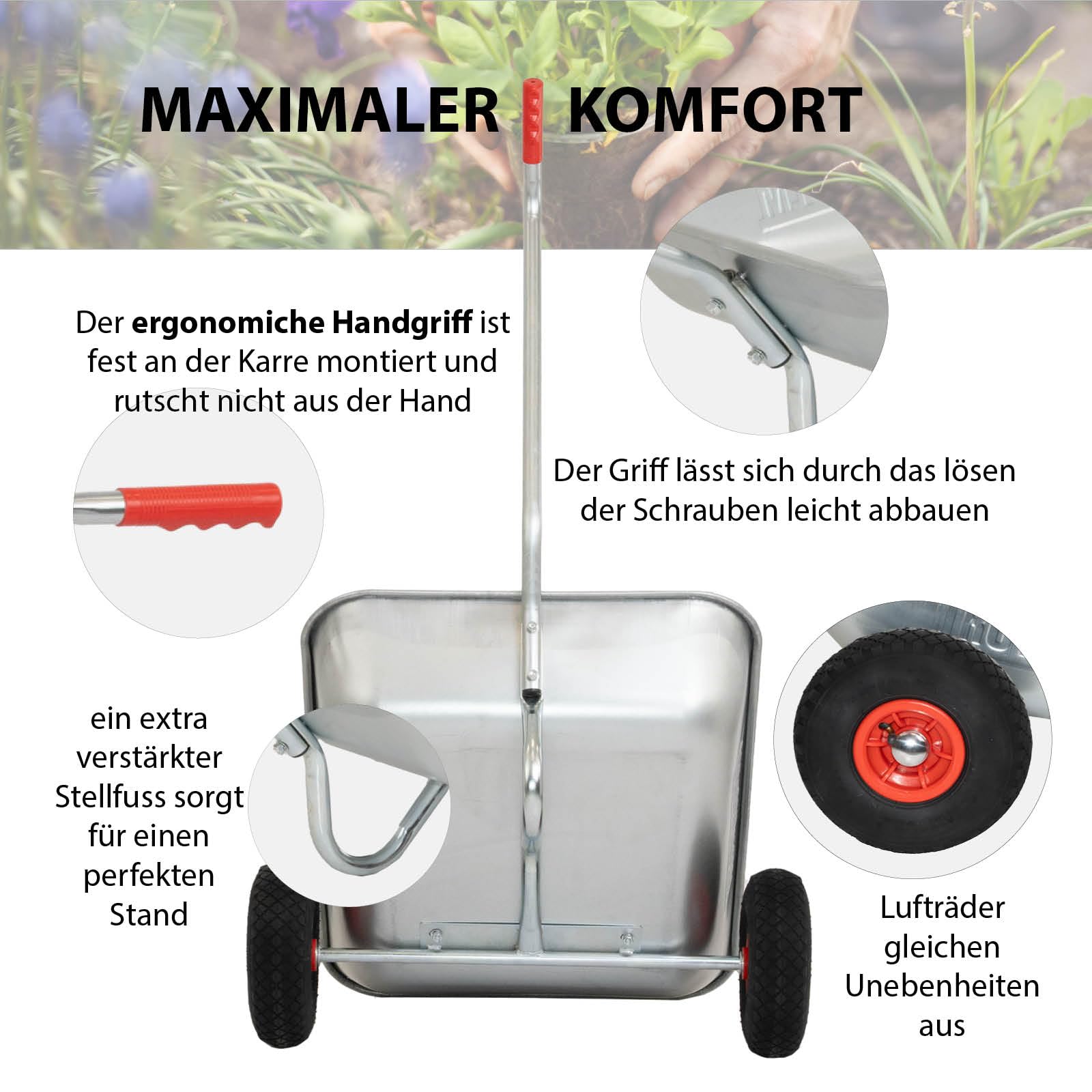 trutzholm-schubkarren-einhandkarre-75-l-luftreifen-100-kg image 5