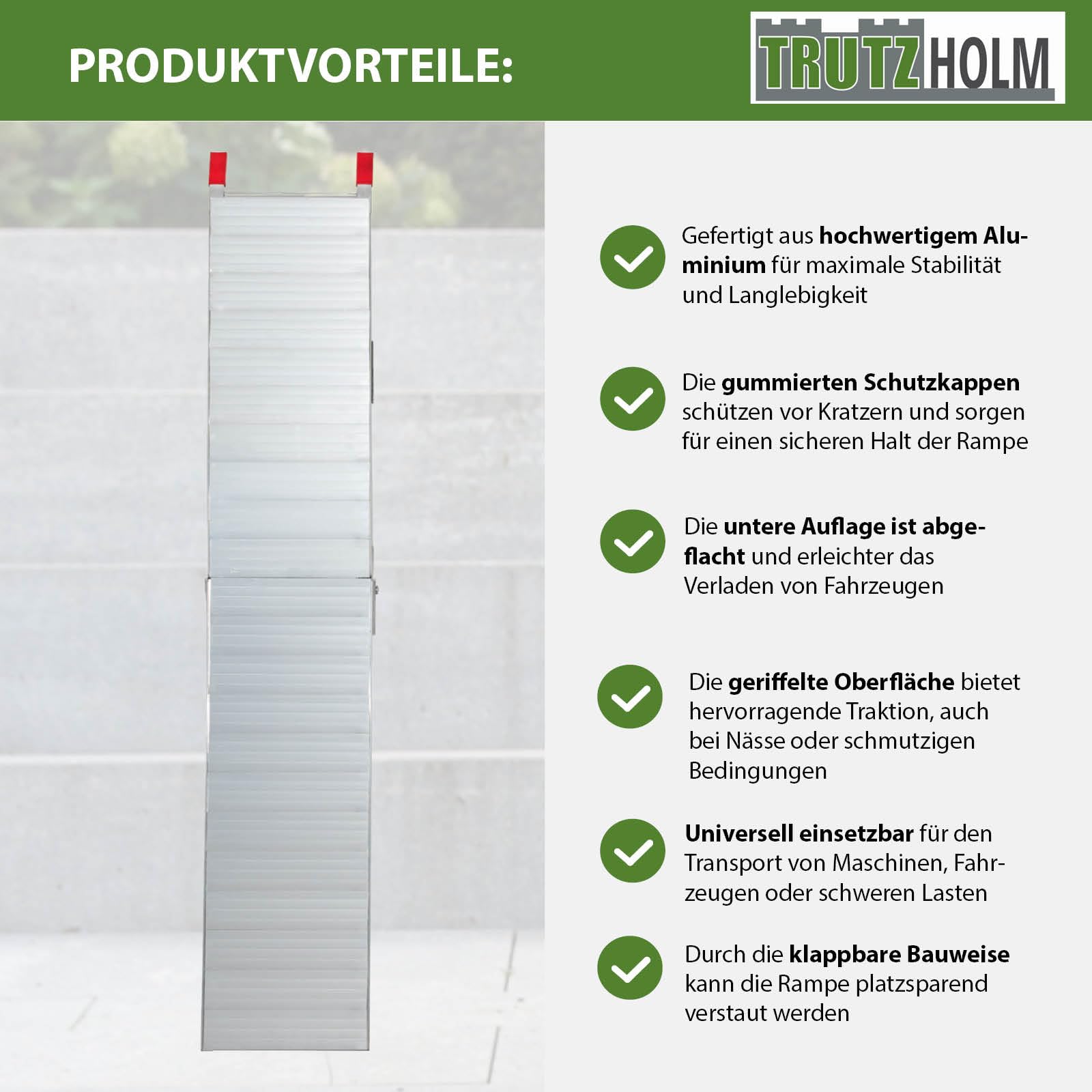 trutzholm-auffahrrampe-205-cm-alu-rampe-klappbar-340-kg-grau image 2