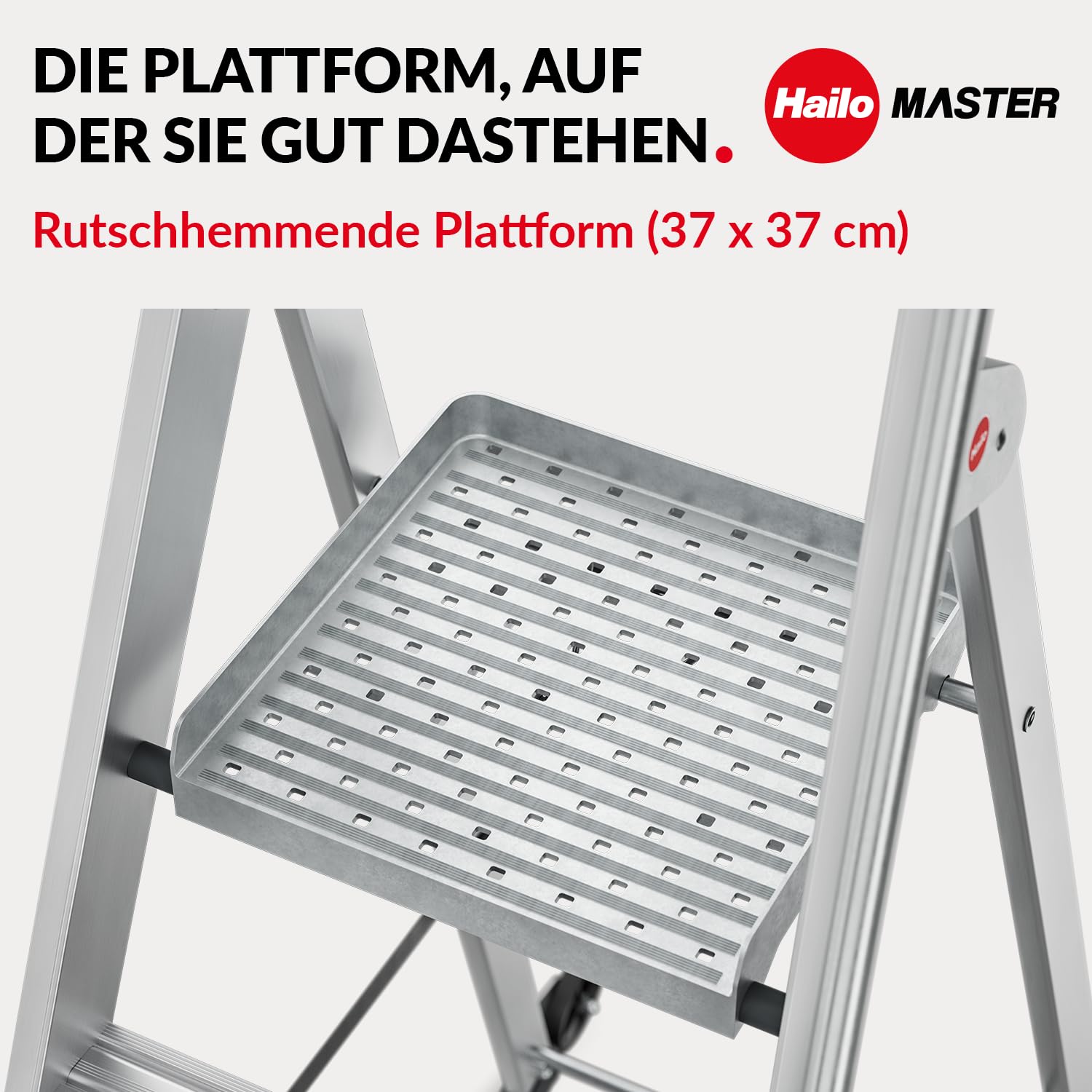 hailo-master-p80-plattformleiter-4-stufen-150-kg image 2