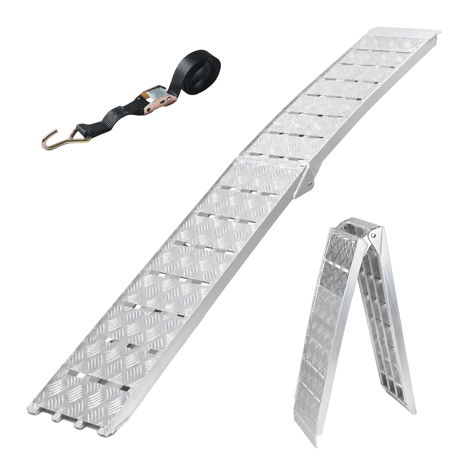 trutzholm-auffahrrampe-klappbar-226-cm-alu-680-kg-heavy-duty image 1