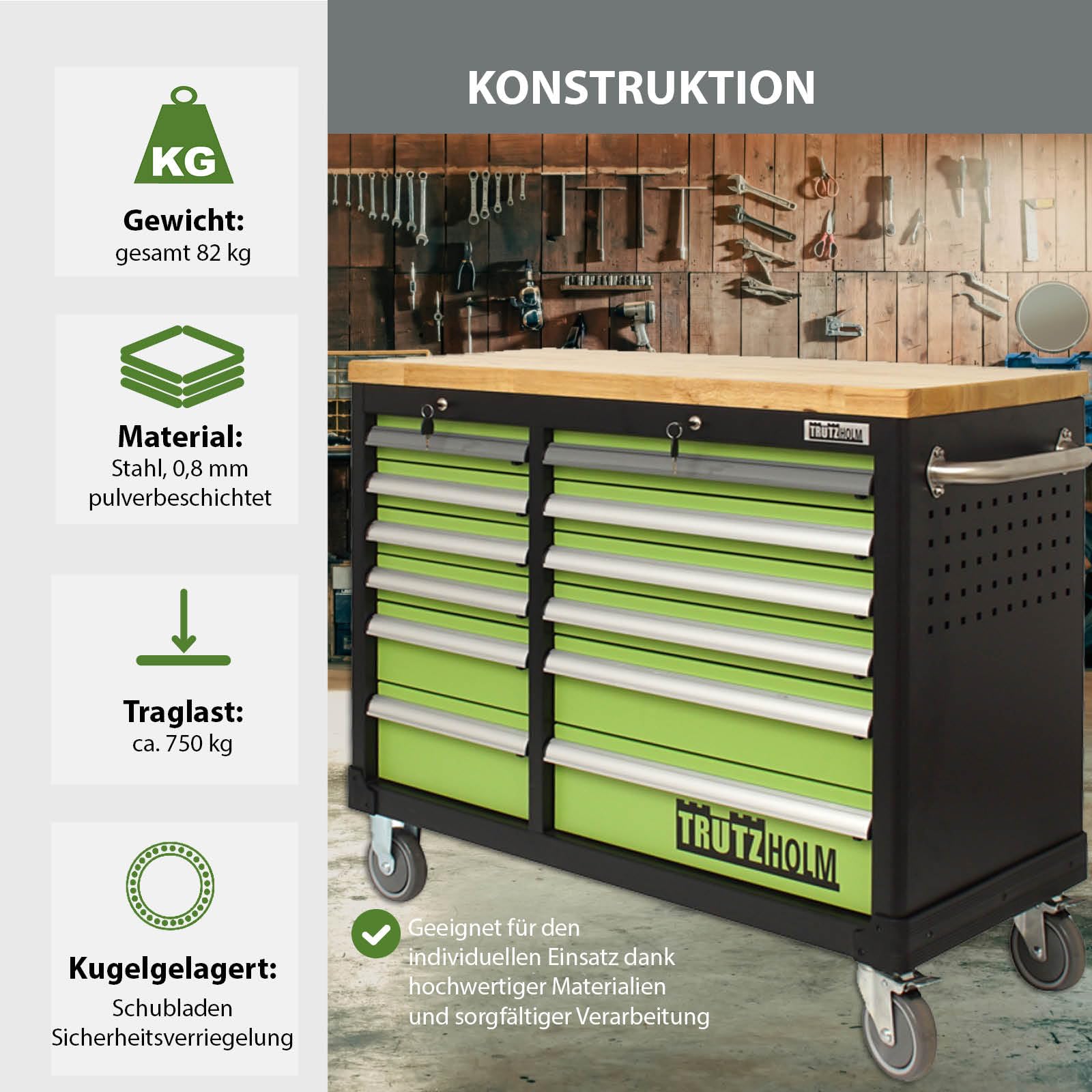 trutzholm-werkstattwagen-deluxe-12-schubladen-leer-gr-n image 4