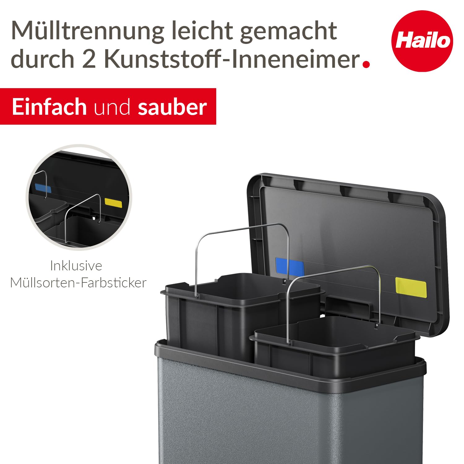 hailo-eco-duo-l-m-lleimer-dunkelgrau-2x14-l image 3