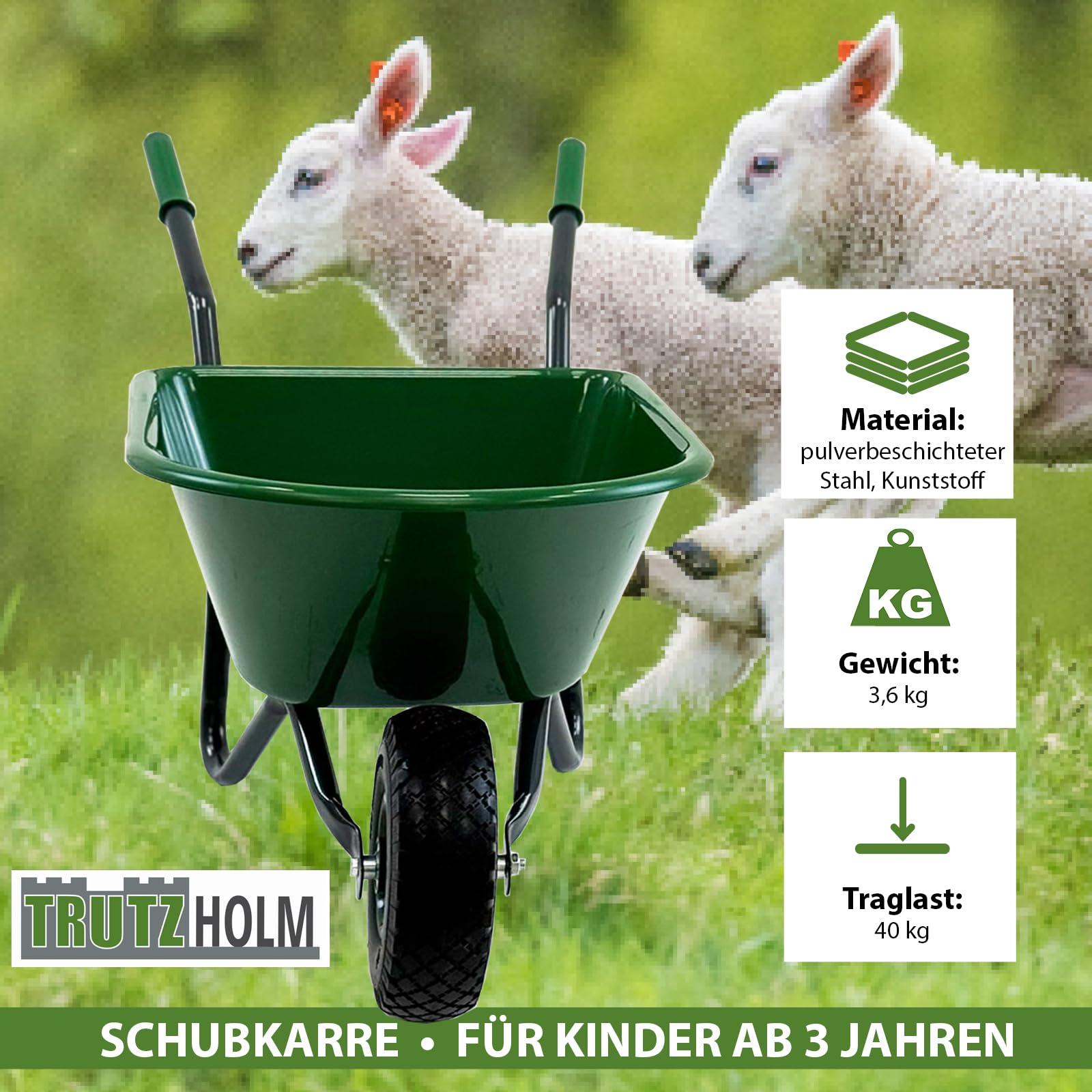 trutzholm-uni-kinderschubkarre-gr-n-40-kg-traglast image 3