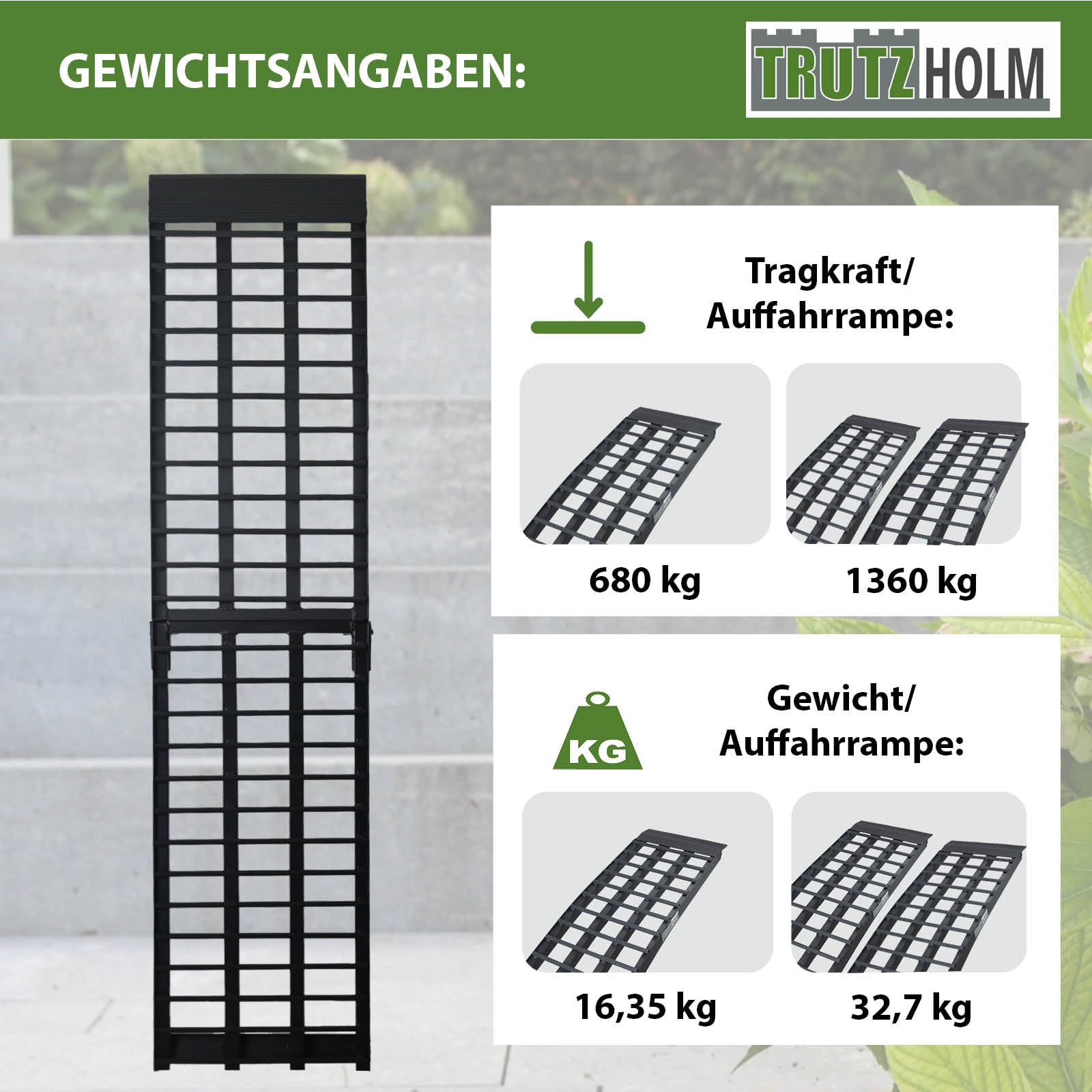 trutzholm-auffahrrampe-230-cm-alu-rampe-klappbar-680-kg-schwarz image 3