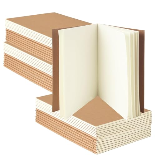 senenqu-kraft-notizbuch-a5-blanko-50er-pack-skizzenbuch image 8