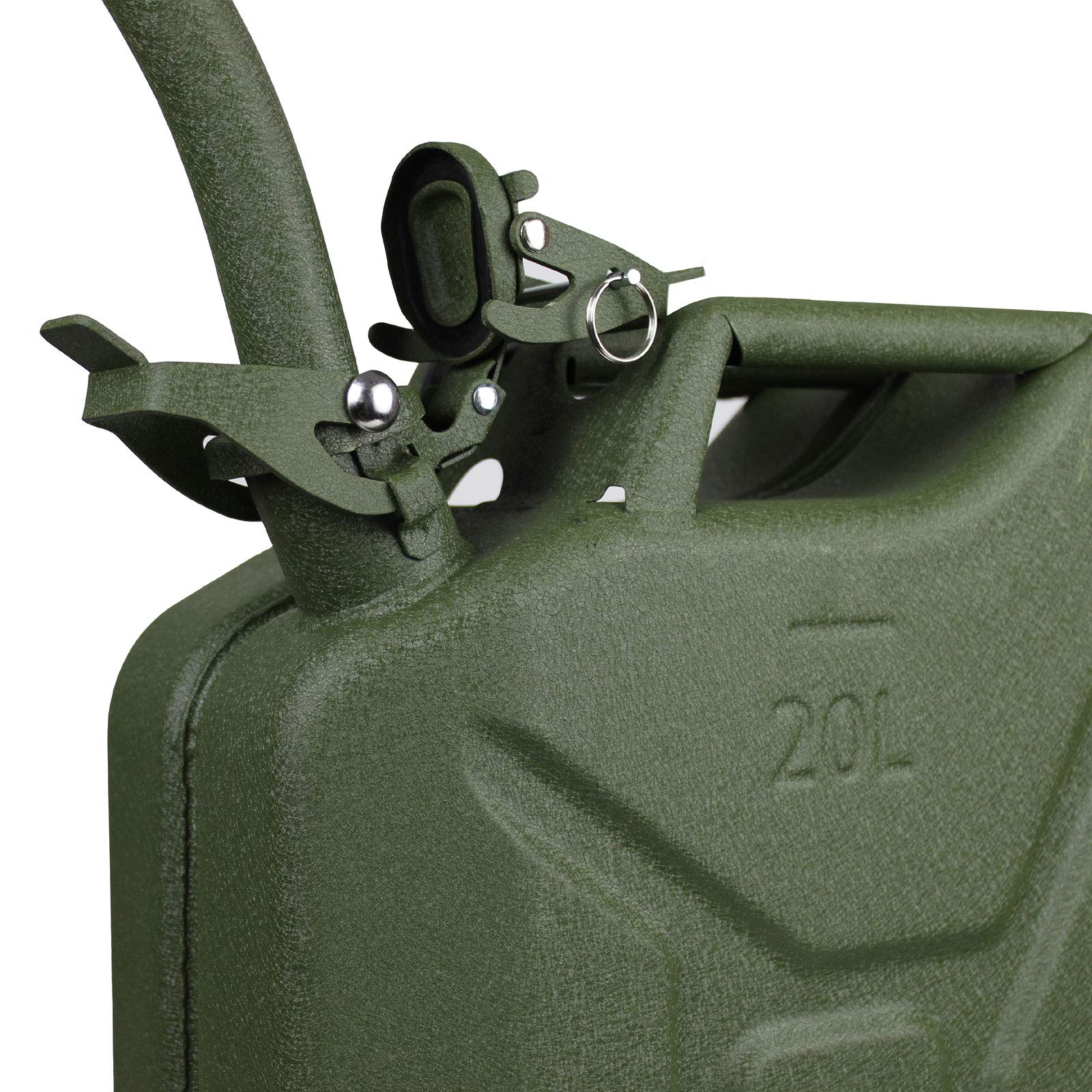 trutzholm-kanister-20-liter-oliv-metall-mit-ausgie-er image 5