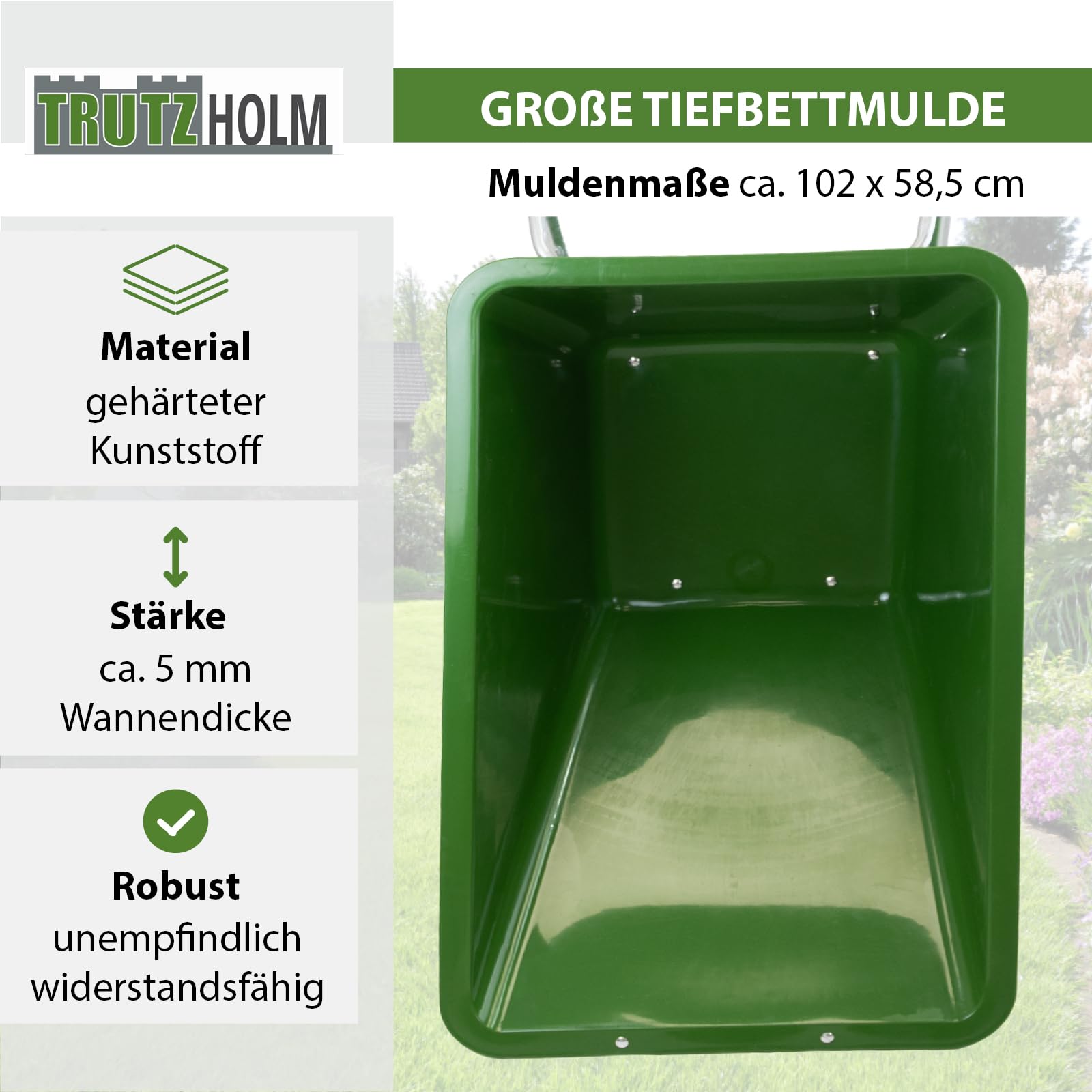 trutzholm-xl-schubkarre-220-l-300-kg-gr-n-mit-luftrad image 5