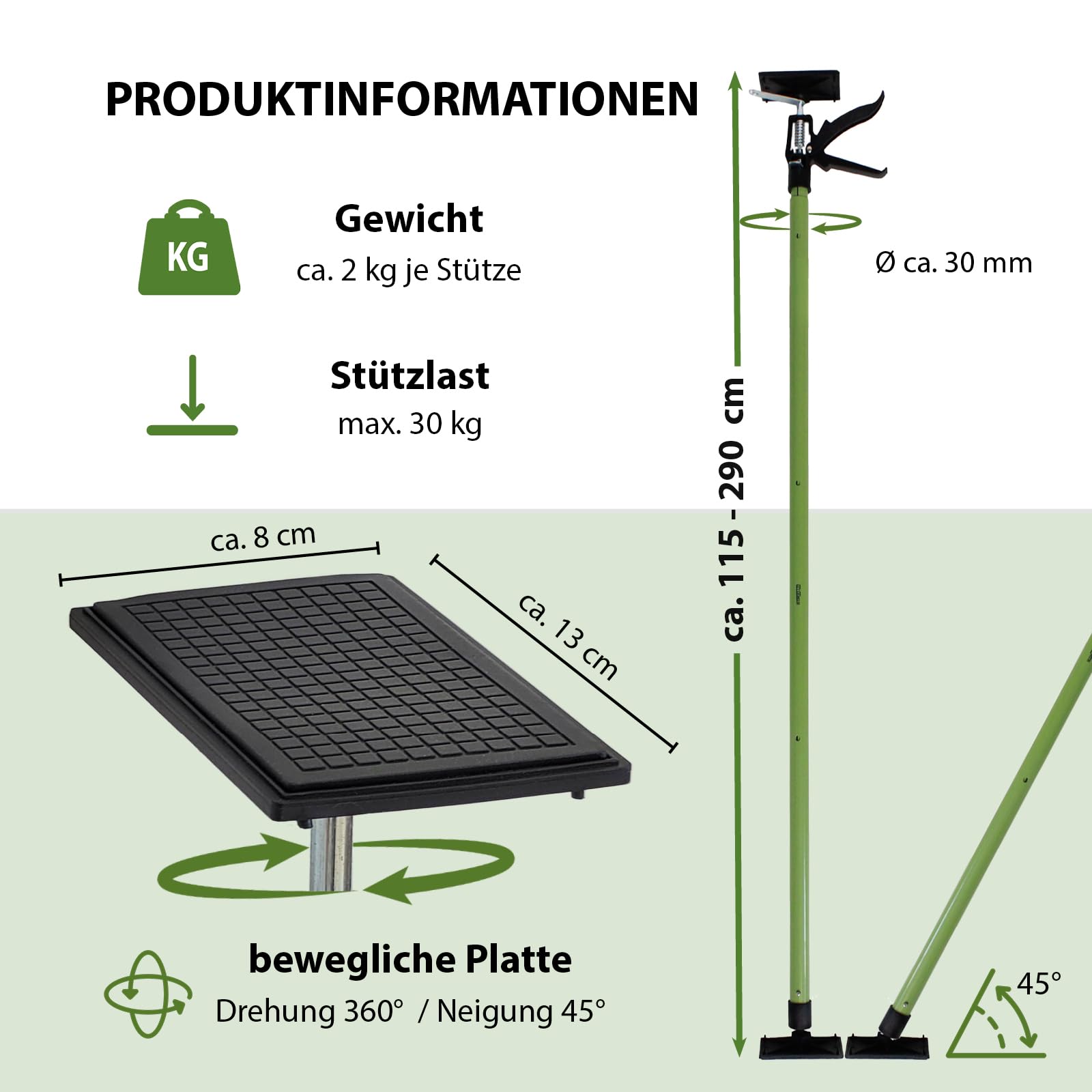 trutzholm-werkzeuge-einhandst-tze-115-290-cm-4er-set image 2