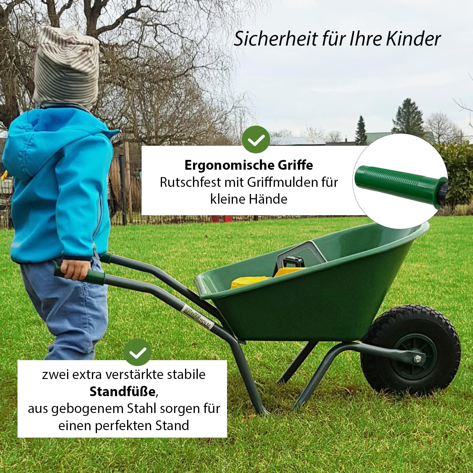trutzholm-uni-kinderschubkarre-gr-n-40-kg-traglast image 4
