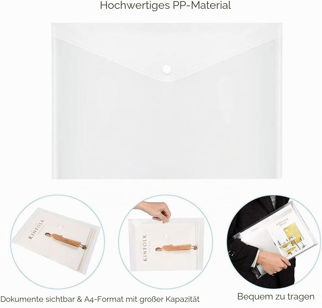 senenqu-dokumententasche-a5-druckknopf-60-st-ck-transparent image 6