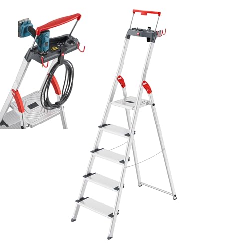 hailo-l84-comfortline-stehleiter-5-stufen-150-kg-alu image 8