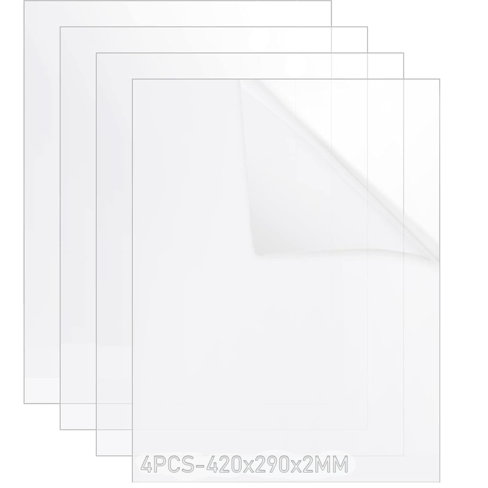 senenqu-acrylplatte-a3-transparent-2-mm-4-st-ck image 1