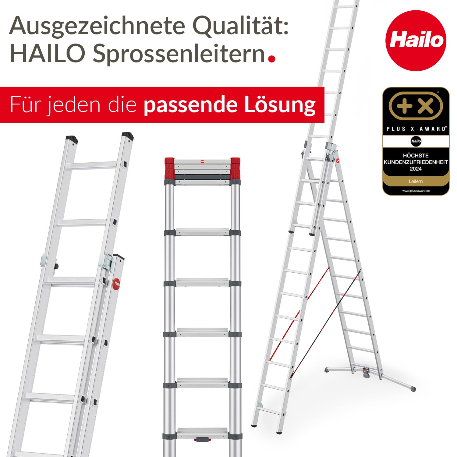 hailo-leitern-s100-profilot-kombileiter-alu-2x9-1x8-150kg image 5