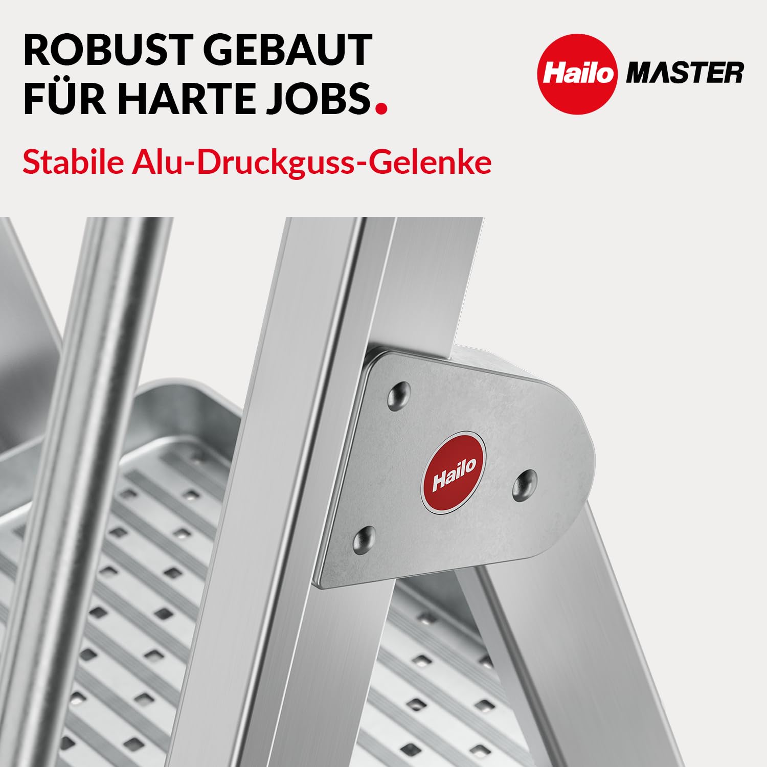 hailo-master-p80-plattformleiter-6-stufen-fahrbar-150-kg image 5