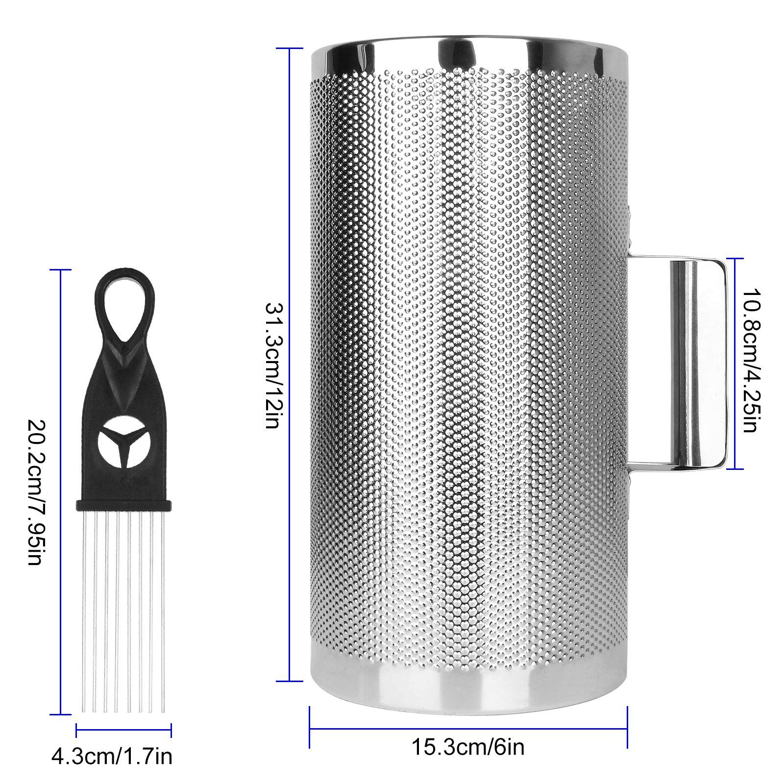 senenqu-metal-guiro-edelstahl-30-5-cm-mit-schaber image 2