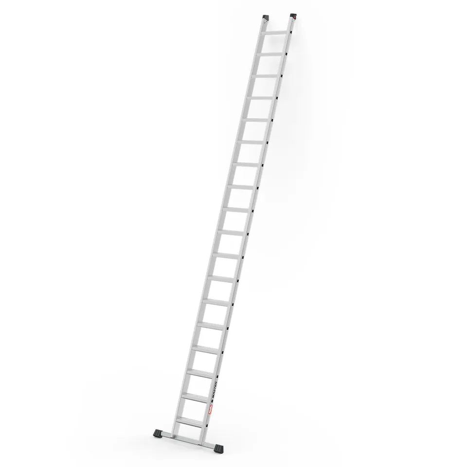 hailo-master-a60-anlegeleiter-alu-18-stufen-150kg-en131 image 1
