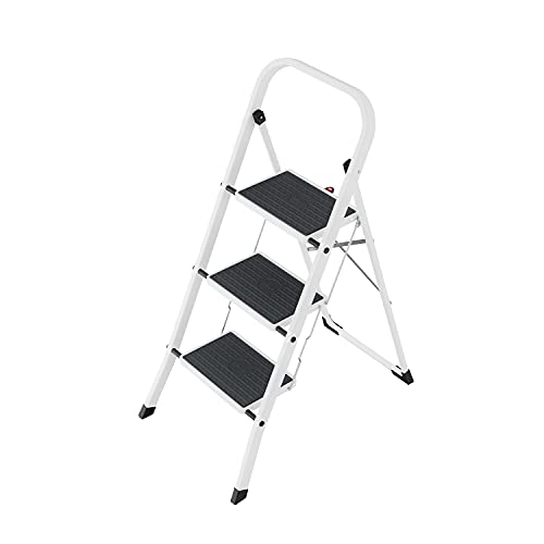 hailo-hobbystep-stahl-trittleiter-3-stufen-wei-150-kg image 7