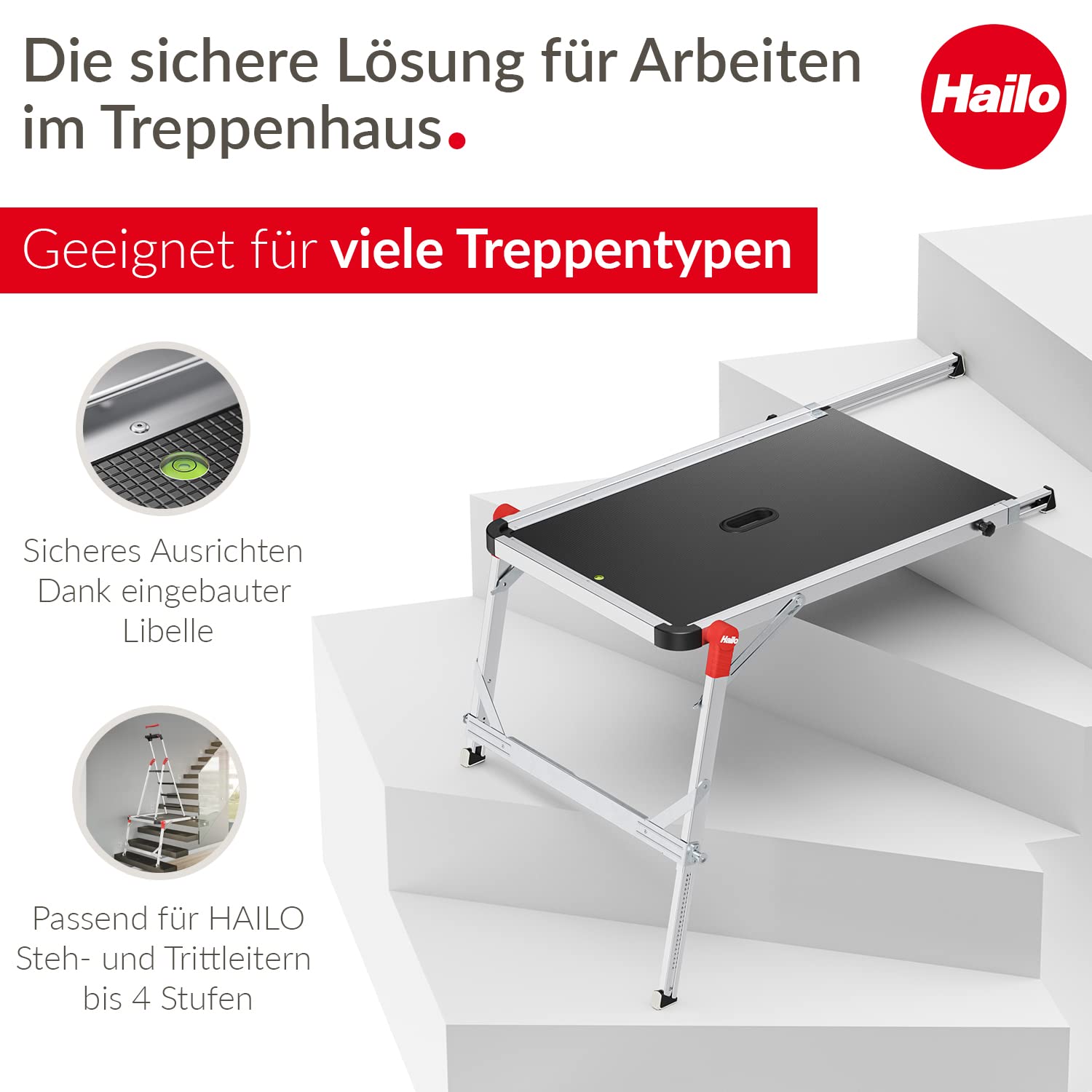 hailo-zubeh-r-tp2-pro-arbeitsplattform-treppenpodest-150-kg-silber image 2