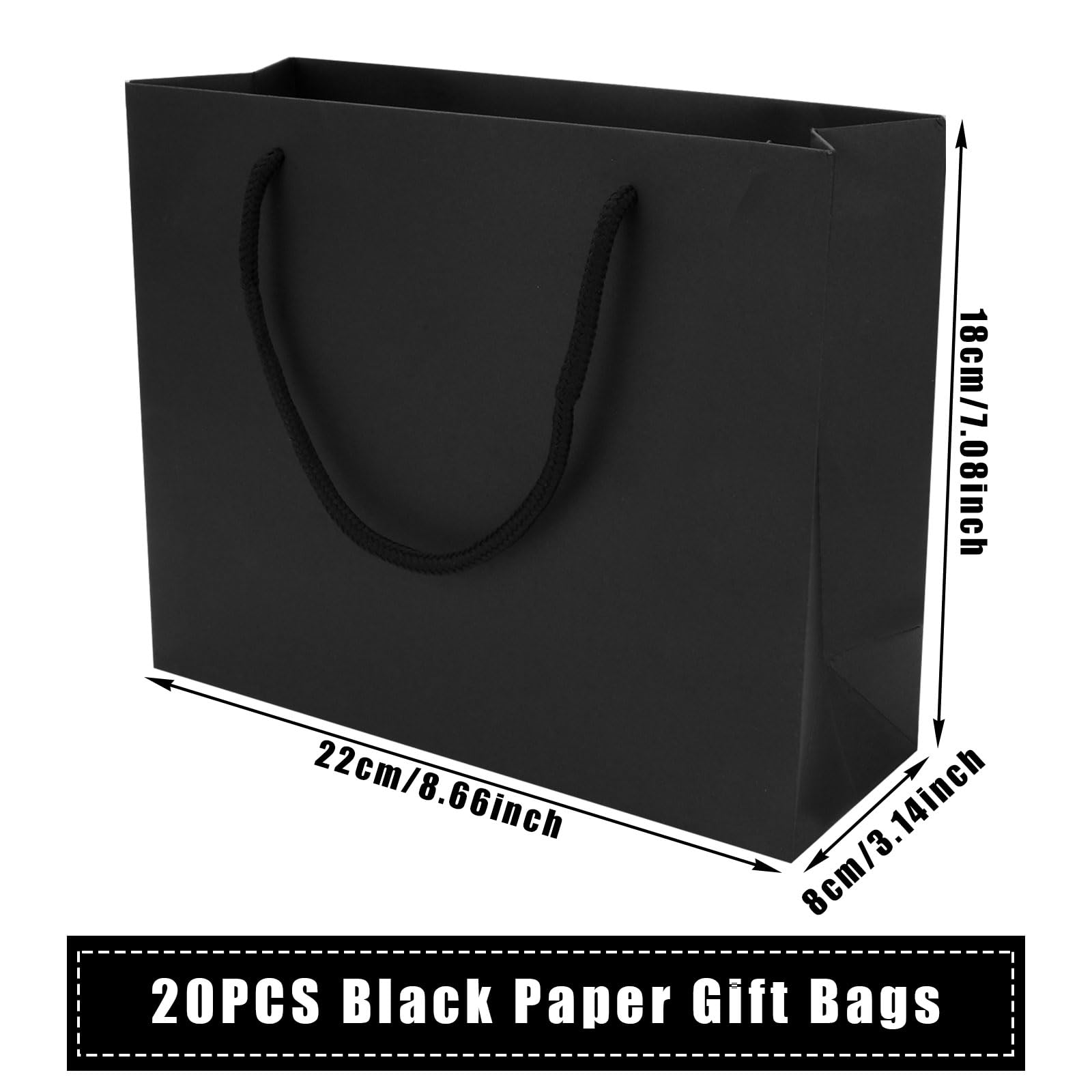 senenqu-geschenkt-ten-20er-schwarz-22x18cm-mit-henkel image 2