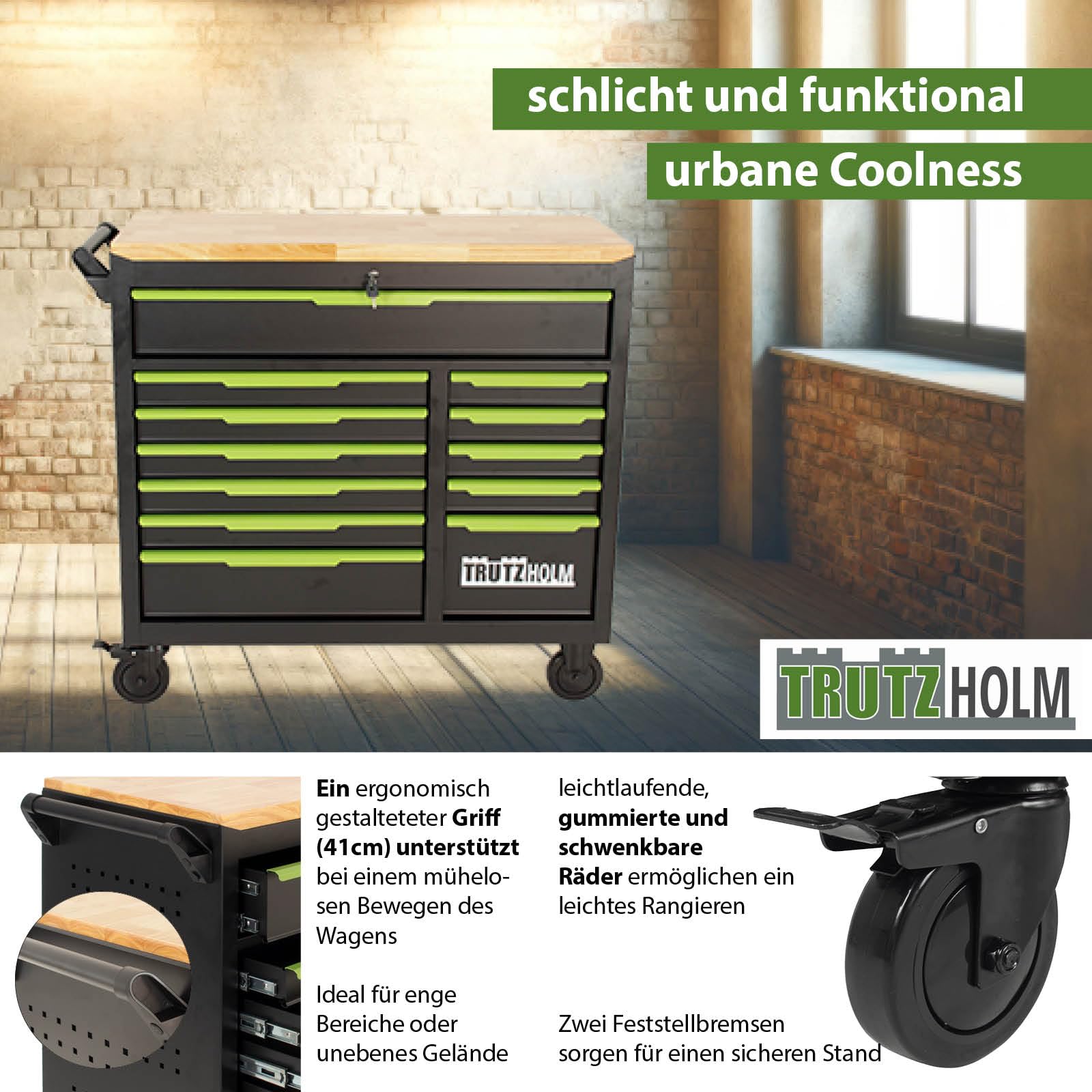 trutzholm-werkstattwagen-star-xl-12-schubladen-schwarz-gr-n image 7