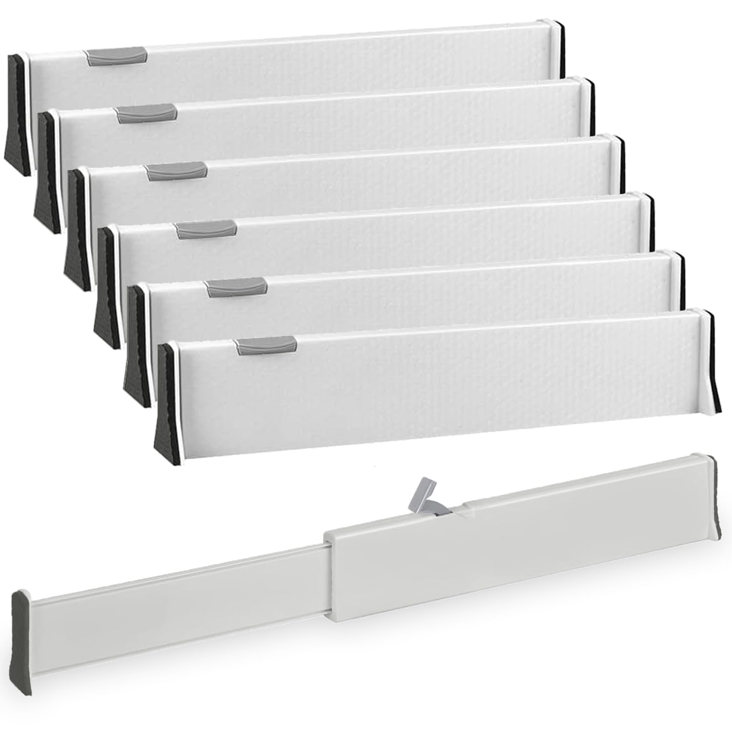 senenqu-schubladentrenner-verstellbar-34-54-cm-6er-set image 1