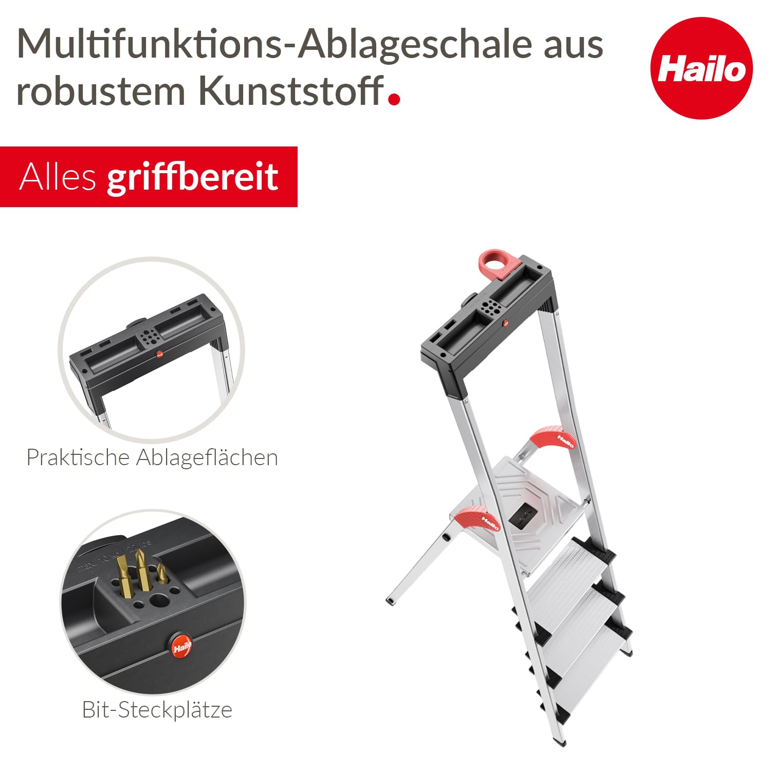 hailo-l75-comfortline-stehleiter-4-xxl-stufen-alu-150-kg image 3