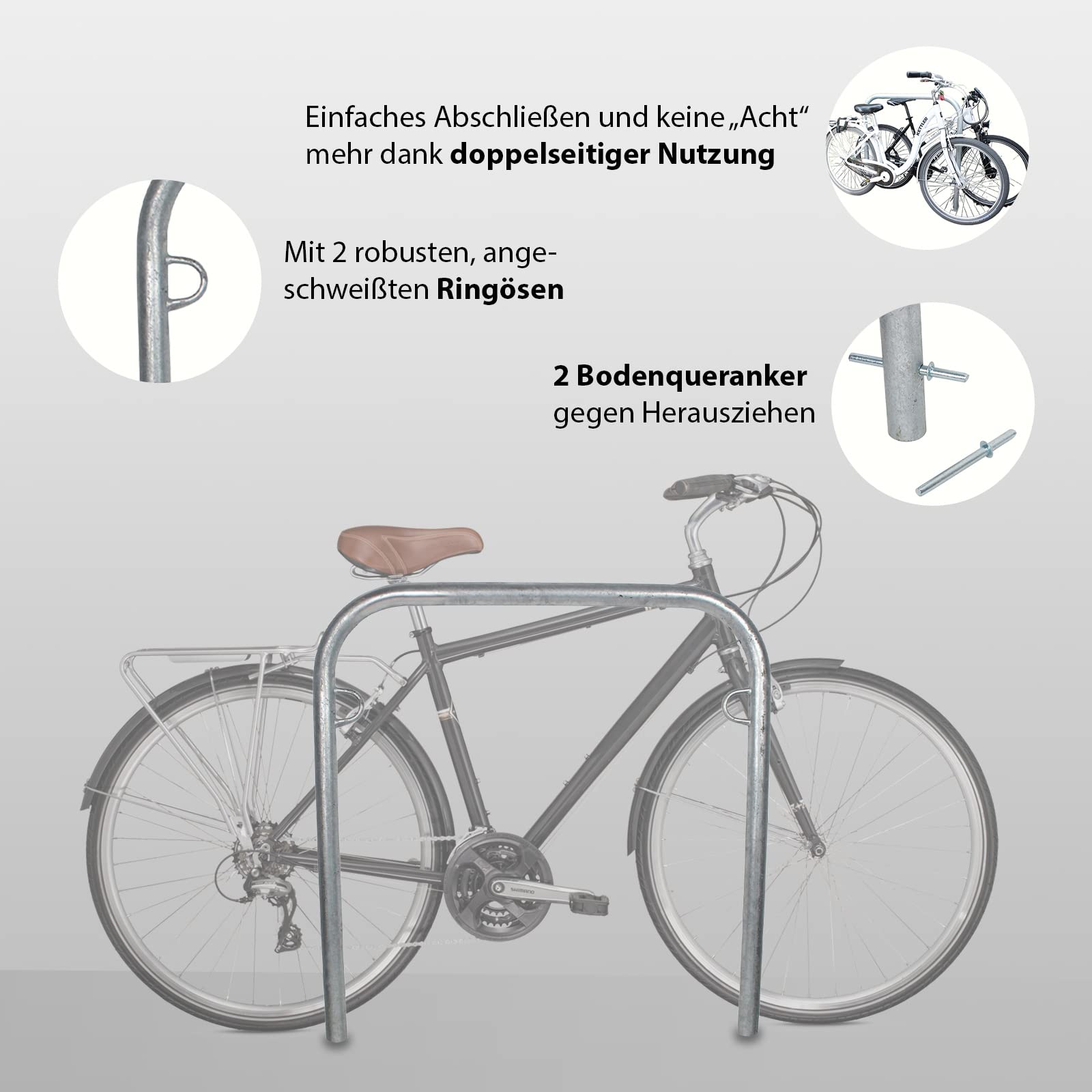 trutzholm-anlehnb-gel-fahrradst-nder-2er-feuerverzinkt image 7