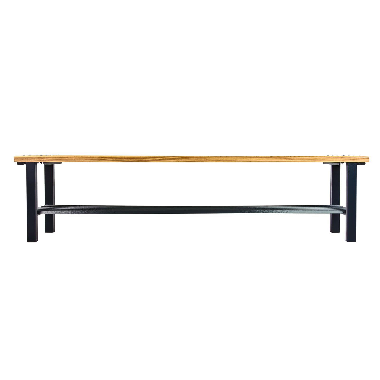 hemmdal-werkb-nke-umkleidesitzbank-200-cm-mit-schuhrost image 2