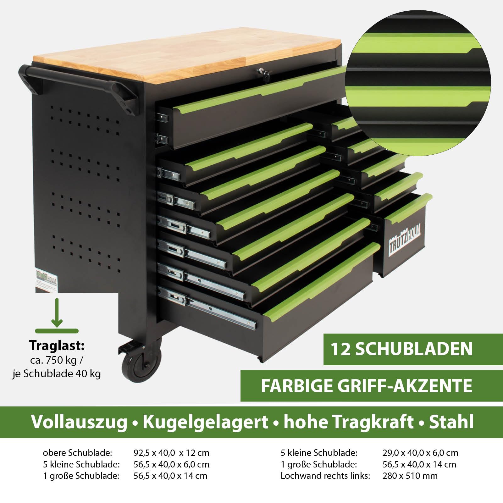 trutzholm-werkstattwagen-star-xl-12-schubladen-schwarz-gr-n image 4