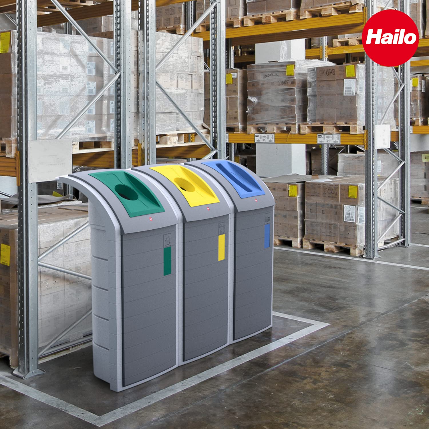 hailo-profiline-wsb-wertstoffsammler-120l-grau-xxxl image 7