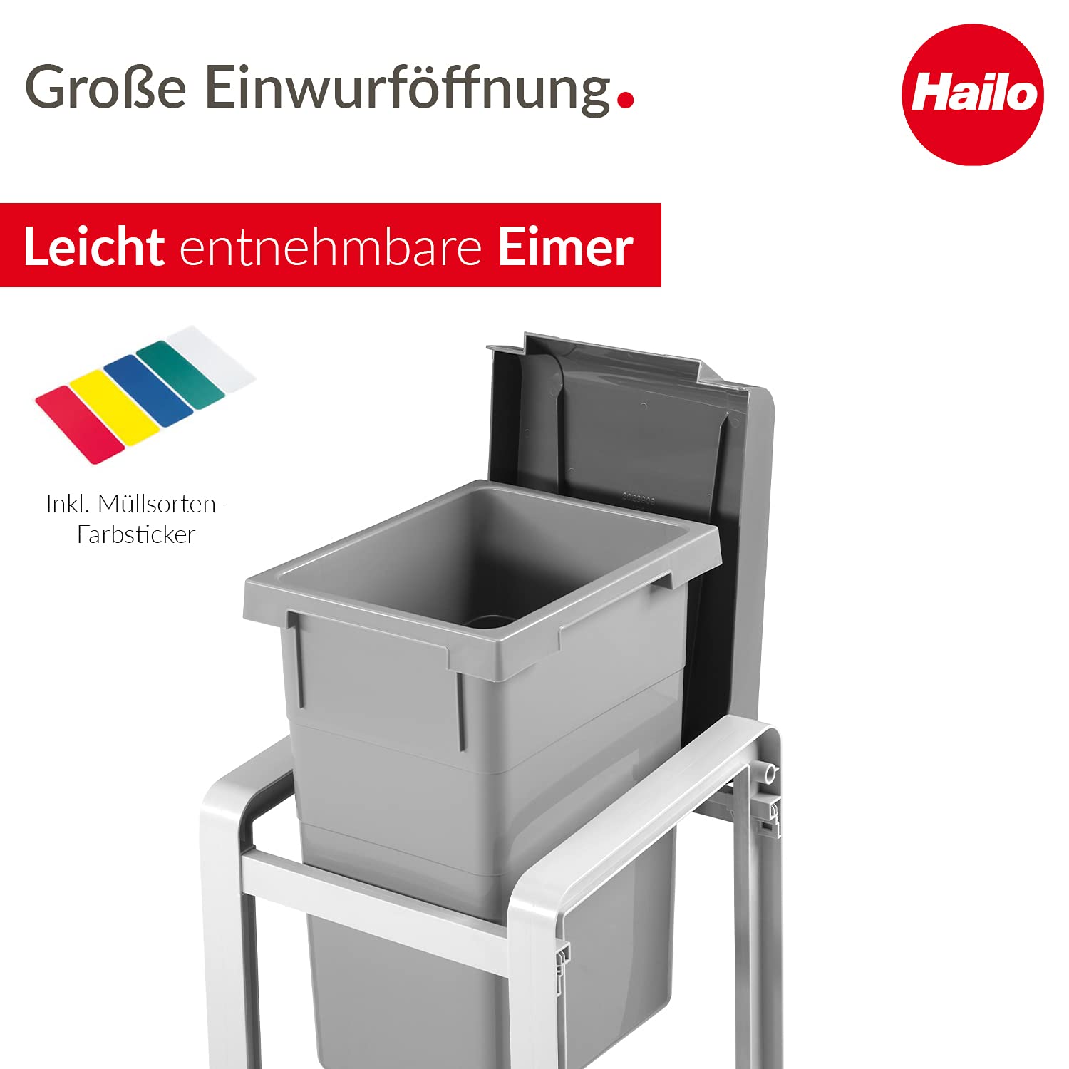 hailo-profiline-ko-l-m-lleimer-19-liter-basiseinheit-grau image 3