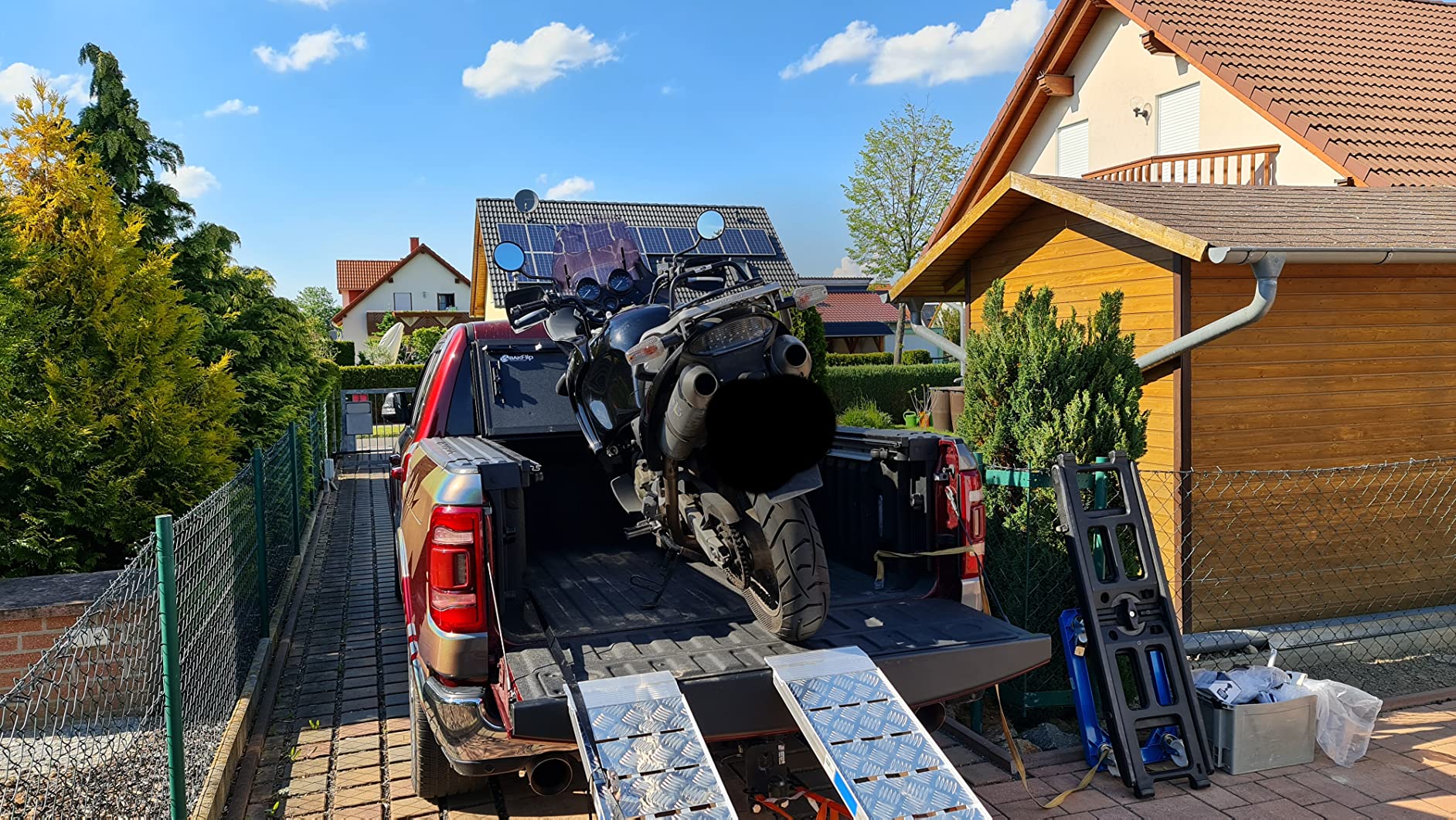 Praktisch klappbar