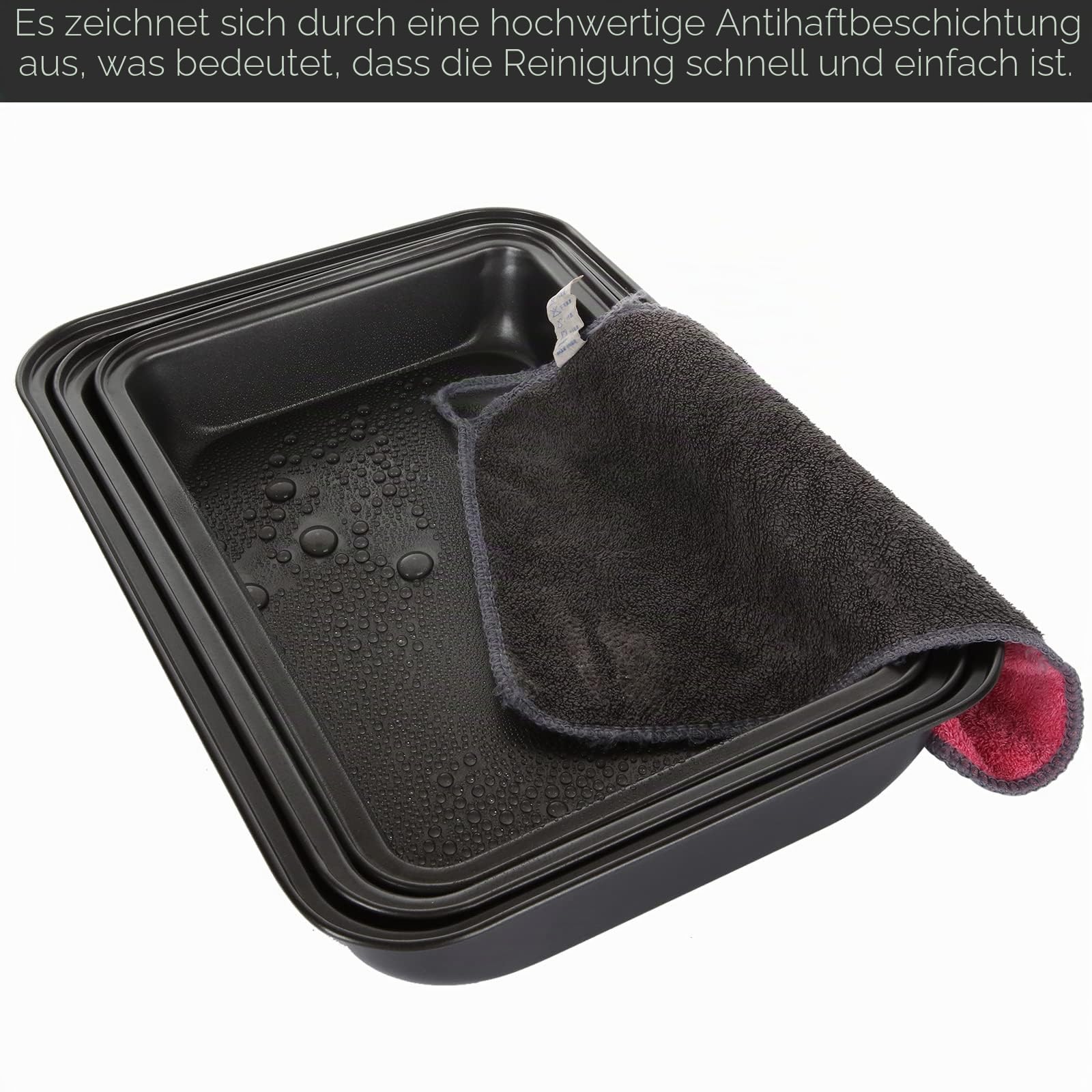 senenqu-auflaufform-set-4tlg-backblech-antihaft-34-cm-schwarz image 3