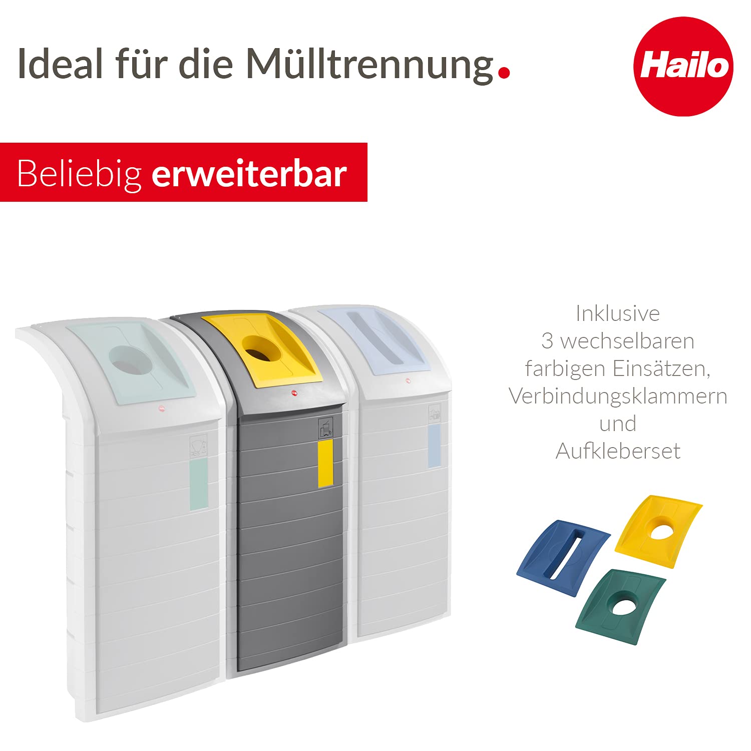 hailo-profiline-wsb-wertstoffsammler-120l-grau-xxxl image 2