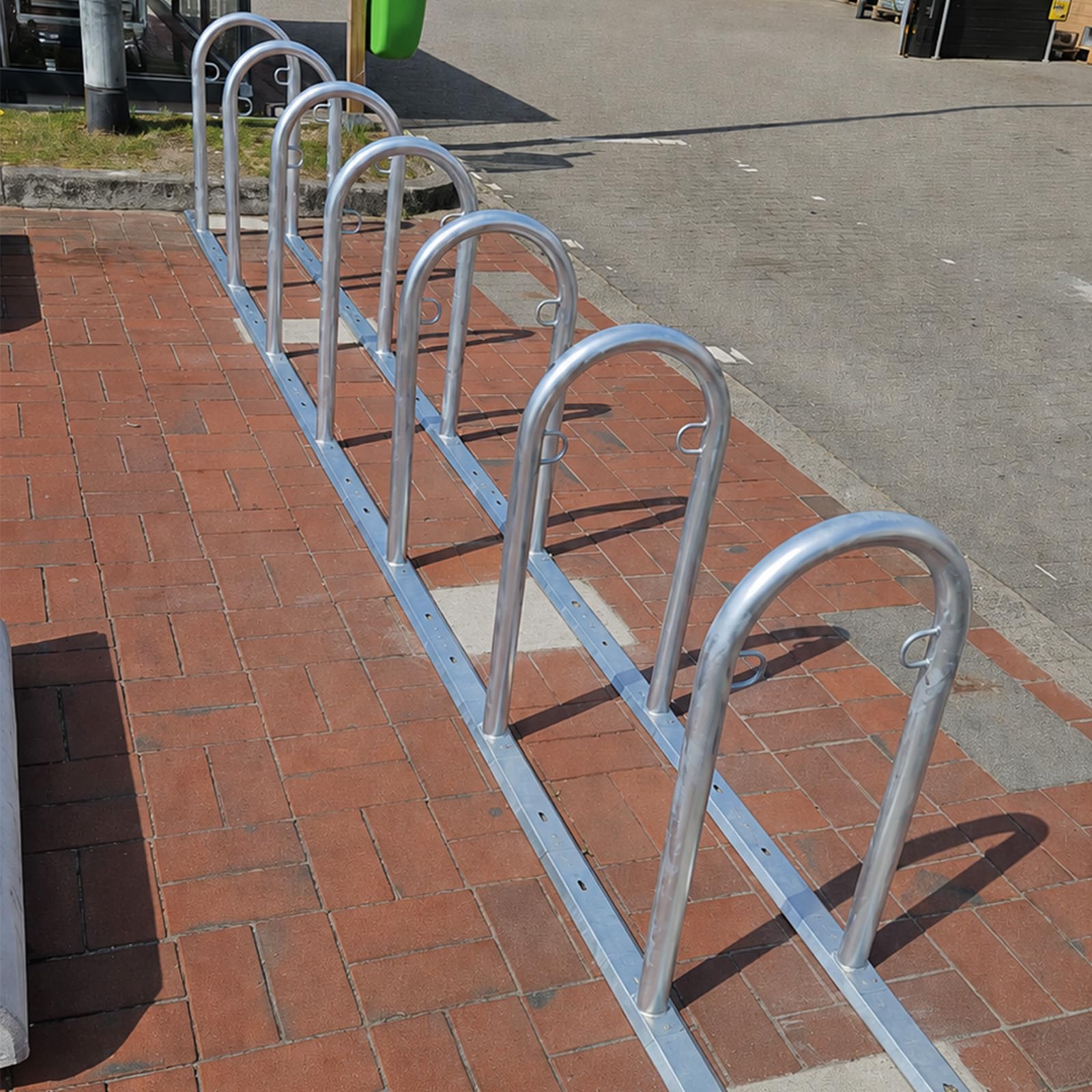 trutzholm-fahrrad-anlehnb-gel-140-cm-fahrradst-nder-verzinkt-4er image 8