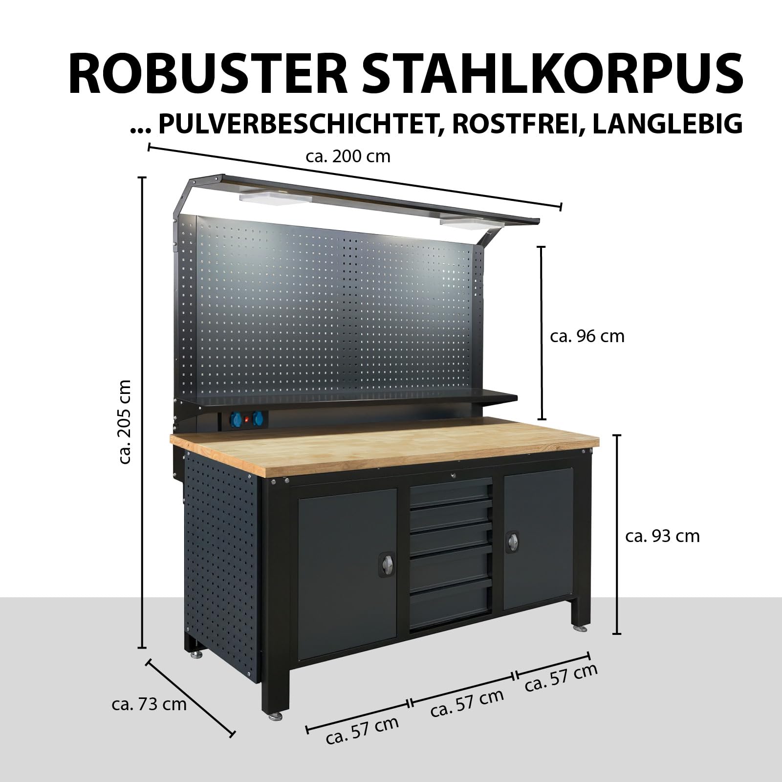 trutzholm-profiline-werkbank-xl-200cm-stahl-echtholz image 4